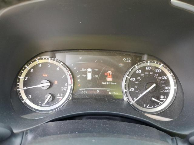 5TDGZRAH7NS556775 - 2022 TOYOTA HIGHLANDER XLE GRAY photo 9