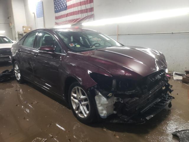 3FA6P0H76DR326579 - 2013 FORD FUSION SE MAROON photo 4