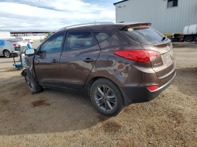 KM8JU3AGXEU803299 - 2014 HYUNDAI TUCSON GLS BROWN photo 2