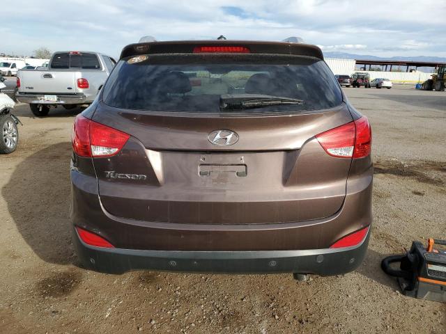 KM8JU3AGXEU803299 - 2014 HYUNDAI TUCSON GLS BROWN photo 6