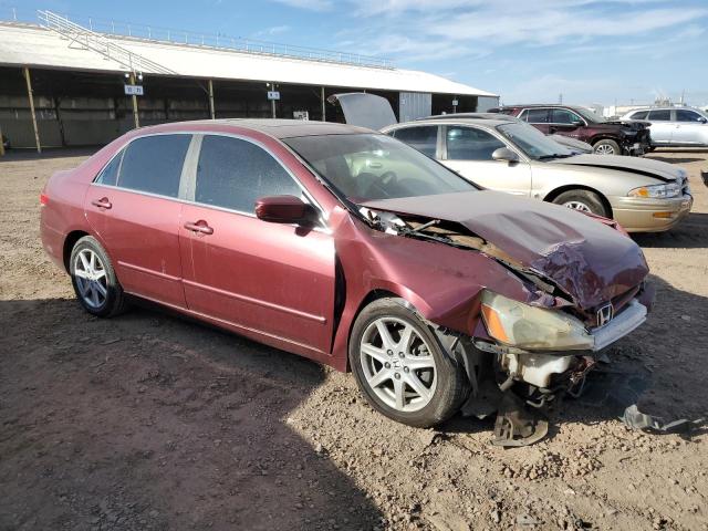 1HGCM66514A069661 - 2004 HONDA ACCORD EX BURGUNDY photo 4