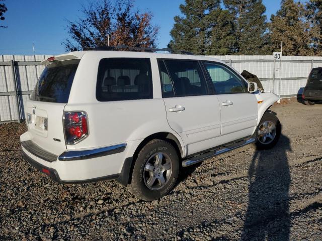 5FNYF18788B021846 - 2008 HONDA PILOT EXL WHITE photo 3