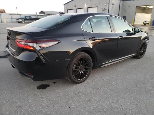 4T1G11AK7PU724283 - 2023 TOYOTA CAMRY SE NIGHT SHADE BLACK photo 3