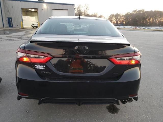 4T1G11AK7PU724283 - 2023 TOYOTA CAMRY SE NIGHT SHADE BLACK photo 6