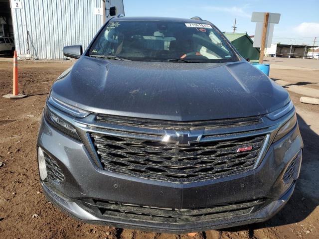 3GNAXMEV1NS154266 - 2022 CHEVROLET EQUINOX RS CHARCOAL photo 5