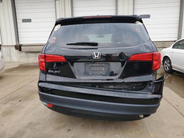 5FNYF5H50HB040820 - 2017 HONDA PILOT EXL BLACK photo 6