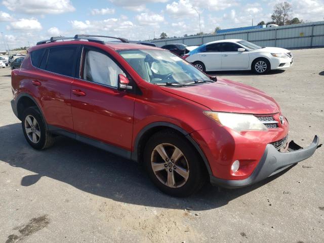 2T3WFREV0FW131922 - 2015 TOYOTA RAV4 XLE RED photo 4