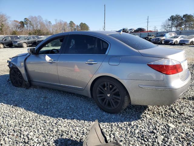 KMHGC4DF7BU134278 - 2011 HYUNDAI GENESIS 4.6L SILVER photo 2