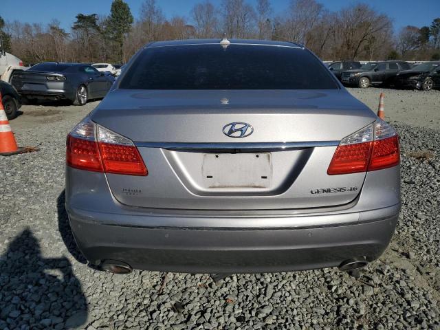 KMHGC4DF7BU134278 - 2011 HYUNDAI GENESIS 4.6L SILVER photo 6