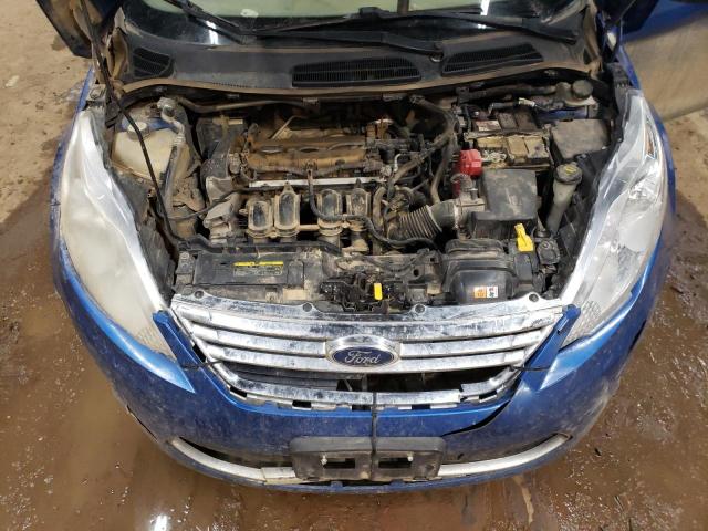 3FADP4BJ8BM189576 - 2011 FORD FIESTA SE BLUE photo 11