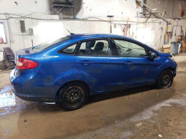 3FADP4BJ8BM189576 - 2011 FORD FIESTA SE BLUE photo 3