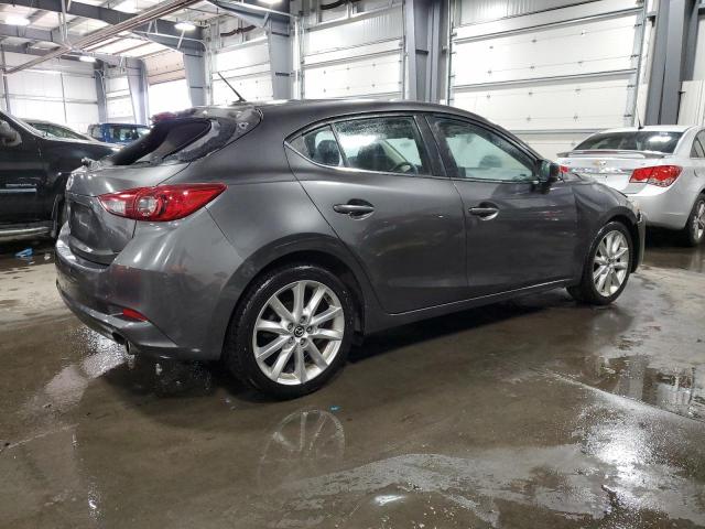 JM1BN1L38H1123279 - 2017 MAZDA 3 TOURING GRAY photo 3