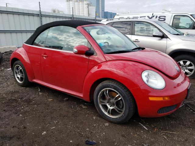 3VWRF31YX7M422650 - 2007 VOLKSWAGEN NEW BEETLE CONVERTIBLE OPTION PACKAGE 1 RED photo 4