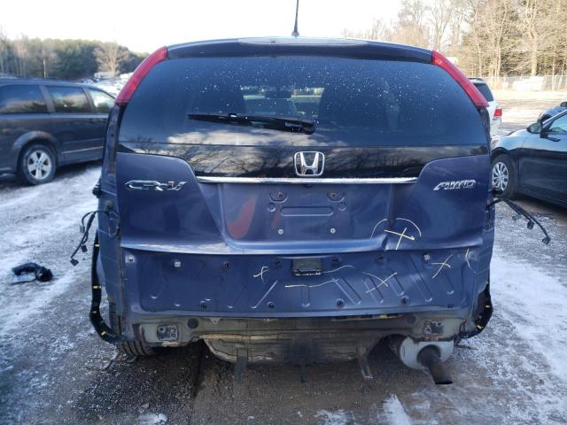 2HKRM4H31CH119703 - 2012 HONDA CR-V LX BLUE photo 6