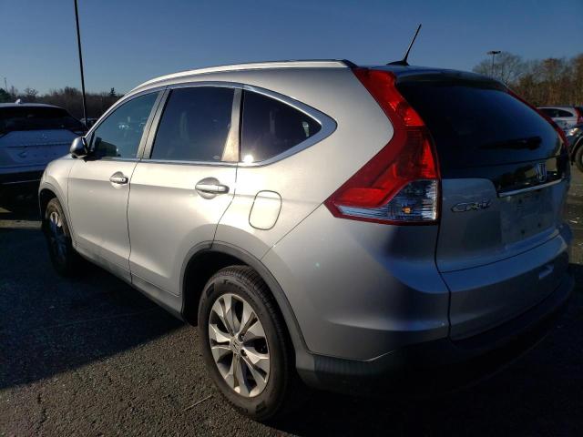 5J6RM4H72EL060799 - 2014 HONDA CR-V EXL SILVER photo 2