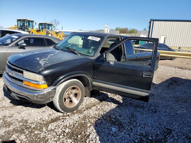 1GCCS1956Y8207291 - 2000 CHEVROLET S TRUCK S10 BLACK photo 1