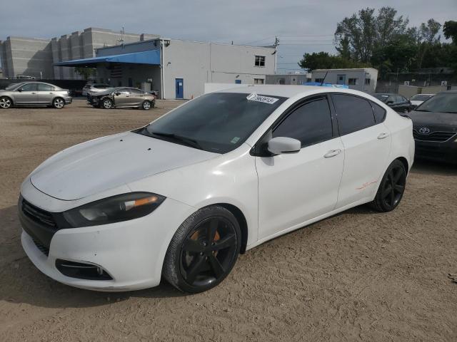 1C3CDFEB8ED677946 - 2014 DODGE DART GT WHITE photo 1