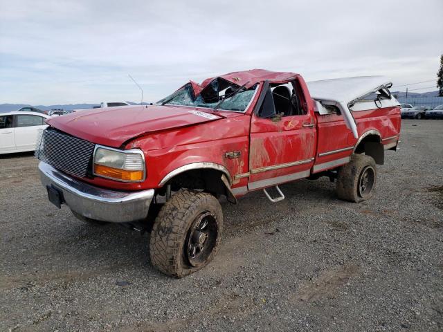 1FTHF36G0SNB78925 - 1995 FORD F350 RED photo 1