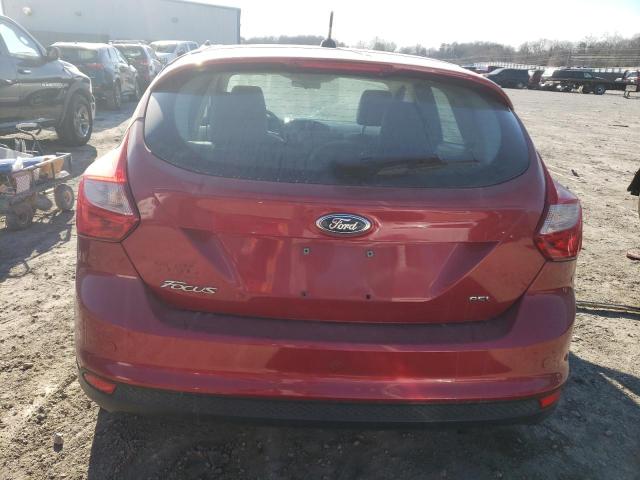 1FAHP3M2XCL243898 - 2012 FORD FOCUS SEL RED photo 6