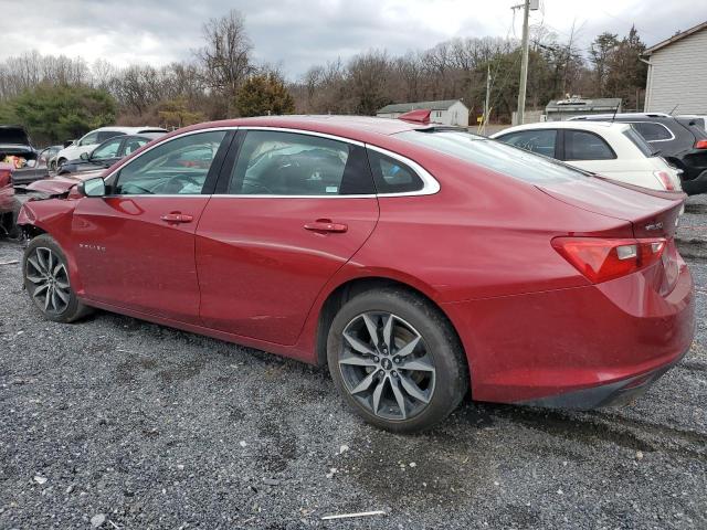 1G1ZD5ST7JF259057 - 2018 CHEVROLET MALIBU LT RED photo 2