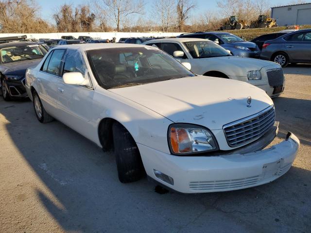 1G6KD54Y43U223393 - 2003 CADILLAC DEVILLE WHITE photo 4