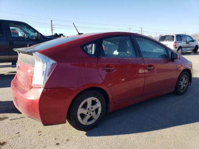 JTDKN3DU3B0268939 - 2011 TOYOTA PRIUS RED photo 3