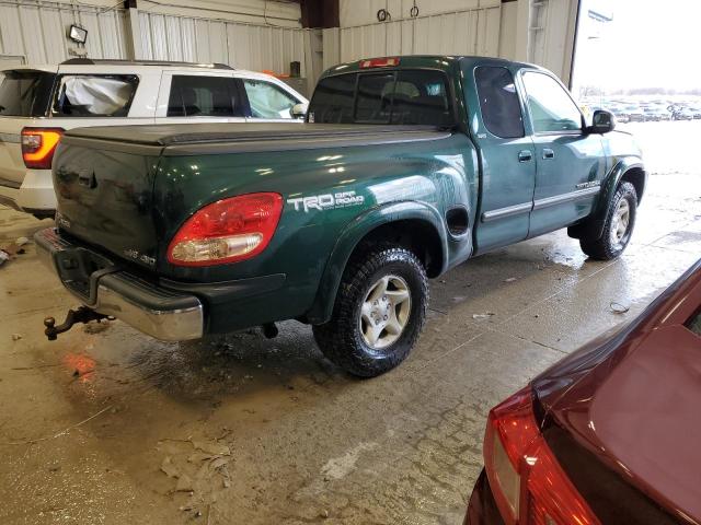 5TBBT44173S415790 - 2003 TOYOTA TUNDRA ACCESS CAB SR5 GREEN photo 3