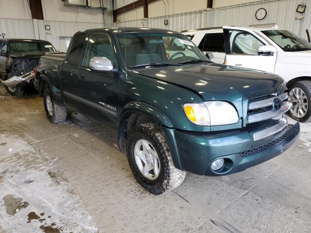5TBBT44173S415790 - 2003 TOYOTA TUNDRA ACCESS CAB SR5 GREEN photo 4