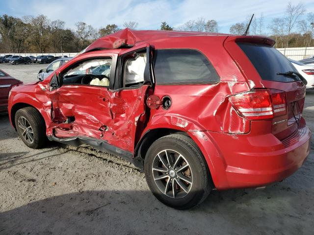 3C4PDCAB1JT517641 - 2018 DODGE JOURNEY SE RED photo 2