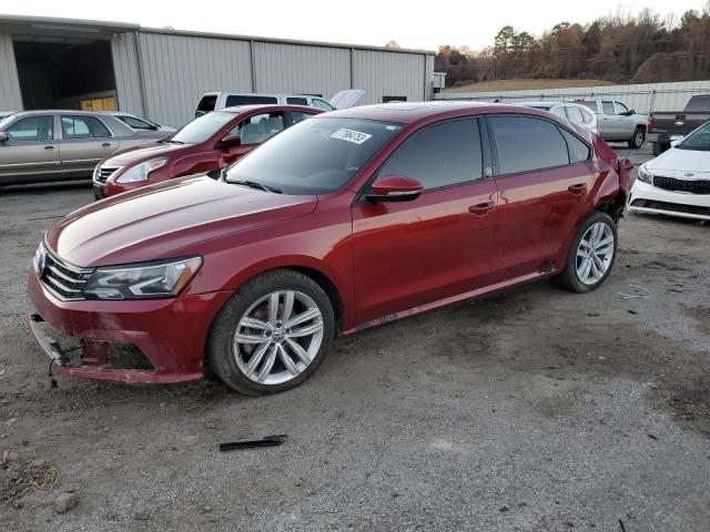 1VWLA7A32KC002942 - 2019 VOLKSWAGEN PASSAT WOLFSBURG BURGUNDY photo 1