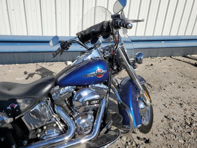 1HD1BWV17GB027440 - 2016 HARLEY-DAVIDSON FLSTC HERITAGE SOFTAIL CLASSIC BLUE photo 5