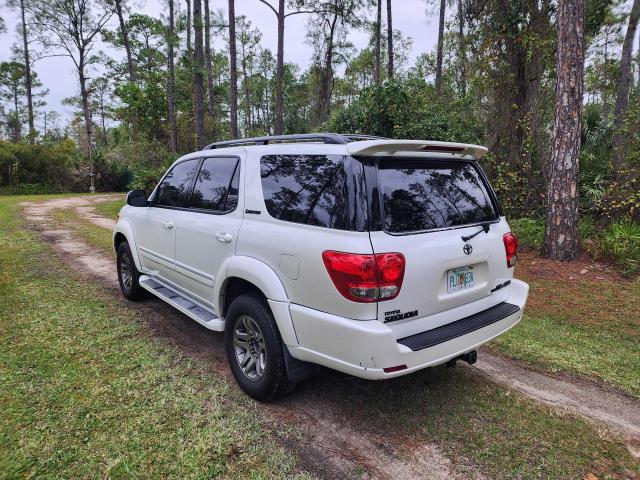 5TDBT48A55S252061 - 2005 TOYOTA SEQUOIA LIMITED WHITE photo 3