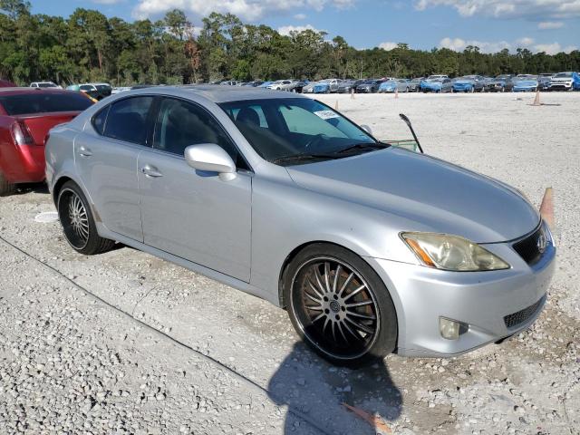 JTHBK262585067603 - 2008 LEXUS IS 250 SILVER photo 4