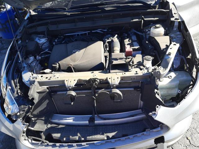 5TDGZRAH4NS095776 - 2022 TOYOTA HIGHLANDER XLE SILVER photo 12