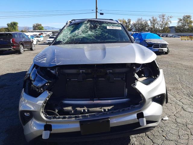 5TDGZRAH4NS095776 - 2022 TOYOTA HIGHLANDER XLE SILVER photo 5
