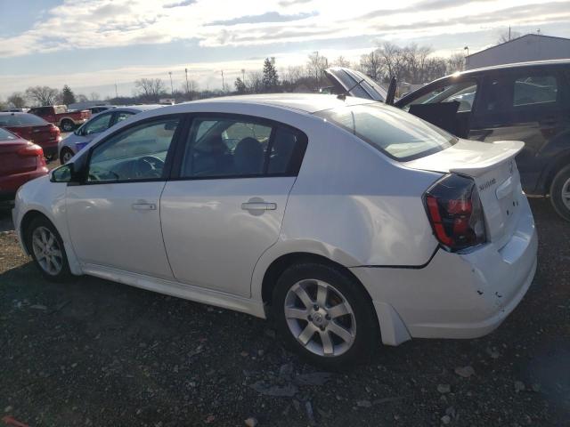 3N1AB6APXCL757723 - 2012 NISSAN SENTRA 2.0 WHITE photo 2