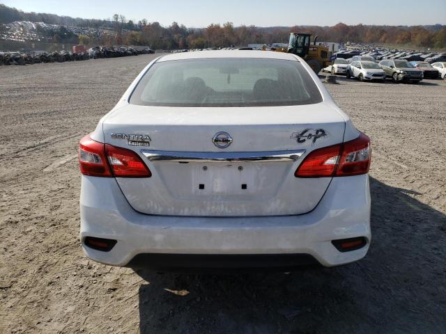 3N1AB7AP4JY332309 - 2018 NISSAN SENTRA S WHITE photo 6