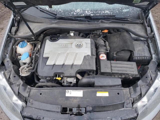 3VWML7AJ0EM615366 - 2014 VOLKSWAGEN JETTA TDI GRAY photo 12