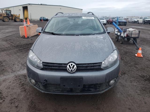 3VWML7AJ0EM615366 - 2014 VOLKSWAGEN JETTA TDI GRAY photo 5