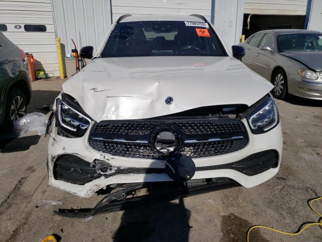 W1N0G8EB8NV339564 - 2022 MERCEDES-BENZ GLC 300 4MATIC WHITE photo 5