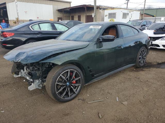 WBY33AW04RFR74736 - 2024 BMW I4 M50 GREEN photo 1