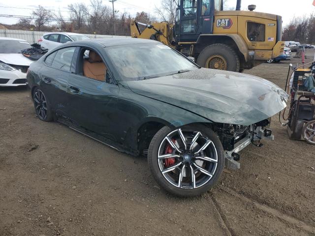 WBY33AW04RFR74736 - 2024 BMW I4 M50 GREEN photo 4