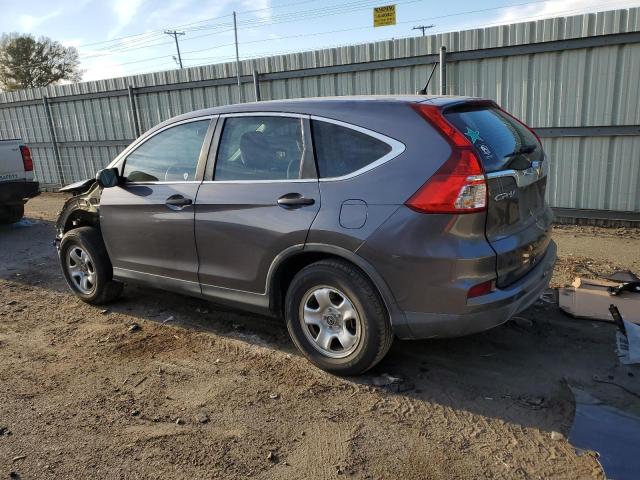 2HKRM3H33FH504128 - 2015 HONDA CR-V LX GRAY photo 2