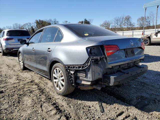 3VWD07AJ9FM417864 - 2015 VOLKSWAGEN JETTA SE GRAY photo 2