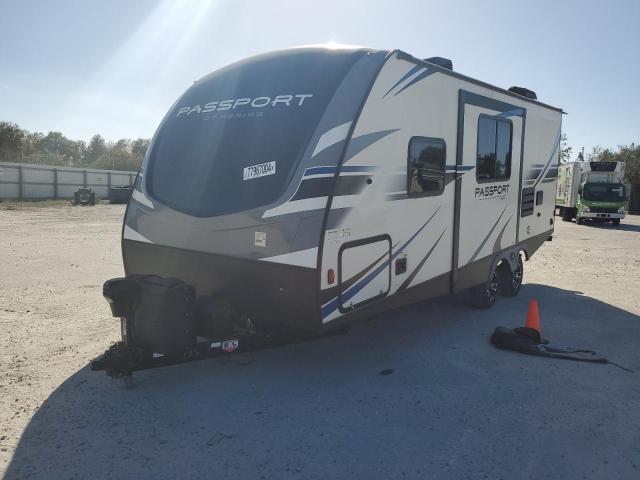 4YDT22129LD414939 - 2020 KEYSTONE PASSPORT TWO TONE photo 2