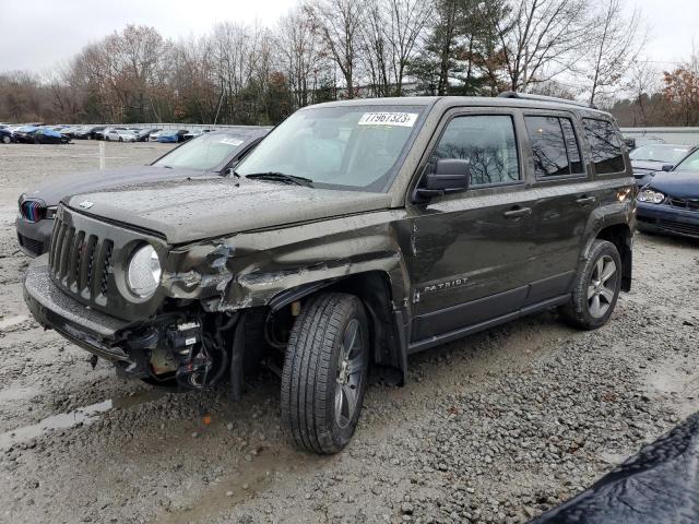 1C4NJRFB8GD500636 - 2016 JEEP PATRIOT LATITUDE BLACK photo 1