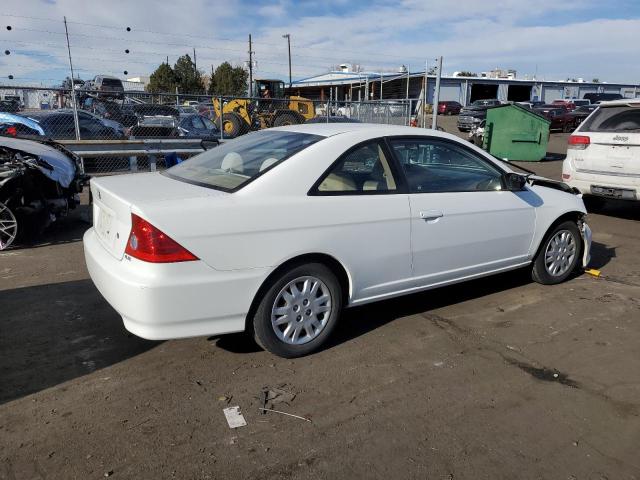 1HGEM21674L028375 - 2004 HONDA CIVIC LX WHITE photo 3