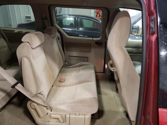 2FMZA57625BA89325 - 2005 FORD FREESTAR SES RED photo 11