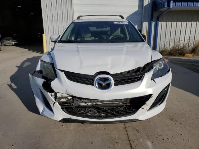 JM3ER2A56B0387407 - 2011 MAZDA CX-7 WHITE photo 5