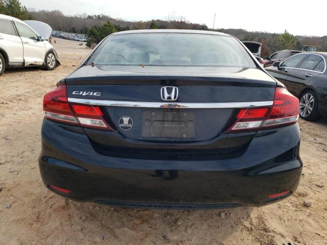 19XFB2F54FE061516 - 2015 HONDA CIVIC LX BLACK photo 6